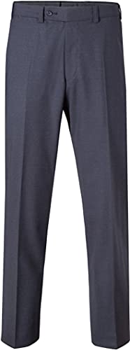 EUREX by Brax Herren Jan Flatfront Schurwollmix Hose, Mid Grey, W36/L30 (Herstellergröße: 25U) von Eurex by Brax