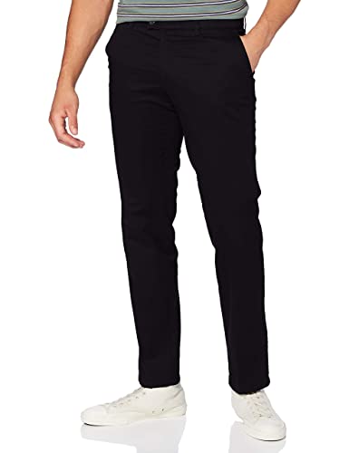 EUREX by Brax Herren Jim-S Bequeme Baumwolle Hose, Perma Black, 36L von Eurex by Brax