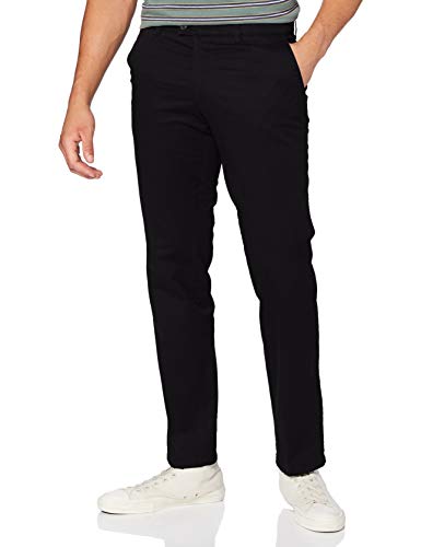 EUREX by Brax Herren Jim-S Bequeme Baumwolle Hose, Perma Black, 32U von BRAX FEEL GOOD