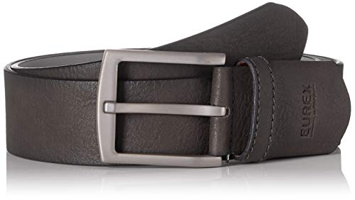 Eurex by Brax Herren Leder Dehnbund Gürtel, 02 Black, 100 von EUREX