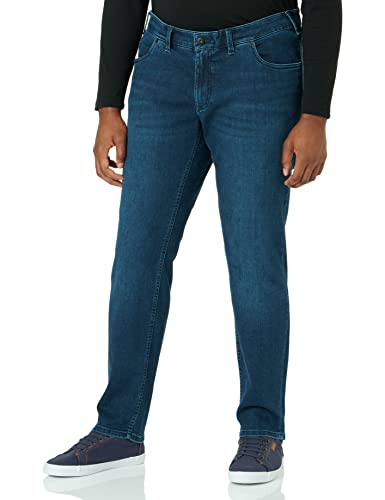 Eurex by Brax Herren Luke Power Denim, 5-pocket Jeans, Thermo Mid Blue, 42W / 32L EU (Label: 28U) von EUREX by Brax