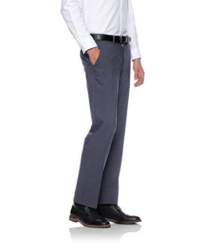 EUREX by Brax Herren Jan Flatfront Schurwollmix Hose, Mid Grey, W49/L32 (Herstellergröße: 31U) von BRAX FEEL GOOD