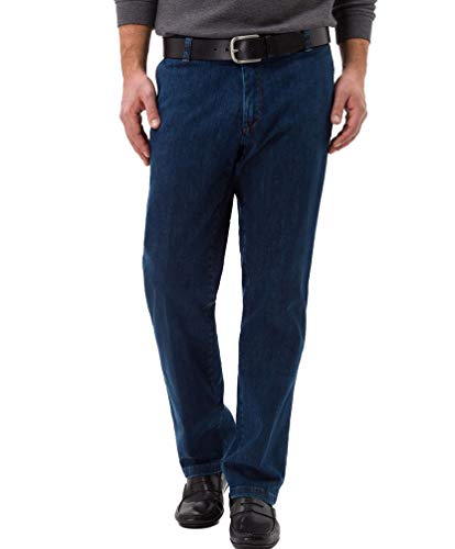 Eurex by Brax Herren Style Jim Tapered Fit Jeans, Blau Stone ,31U von BRAX FEEL GOOD