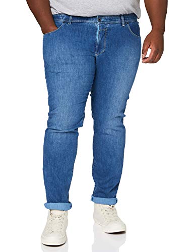 EUREX by Brax Herren Style PEP S Tapered Fit Jeans, blau, W34/L30 (Herstellergröße: 24U) von BRAX FEEL GOOD