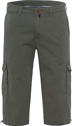 EUREX by Brax, Bill 371, Herren Kurze Jeans Shorts Bermudas Gabardine Stretch Khaki D 50 W 34 von EUREX