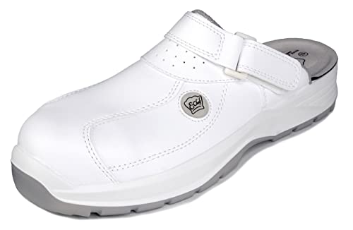 EuroRoutier E-Chef Clogs Weiß – EN 20345: 2011 SB A-E-WR-SRC (Numeric_41) von EuroRoutier