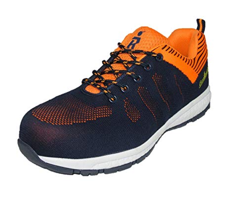 EuroRoutier Sicherheitsschuhe Sprint Orange/Blau S1P SRA (Numeric_41) von EuroRoutier