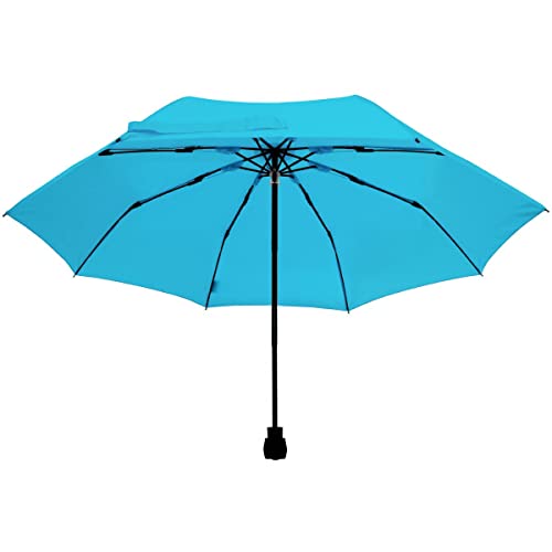 EuroSCHIRM Light Trek Regenschirm, hellblau von EuroSCHIRM