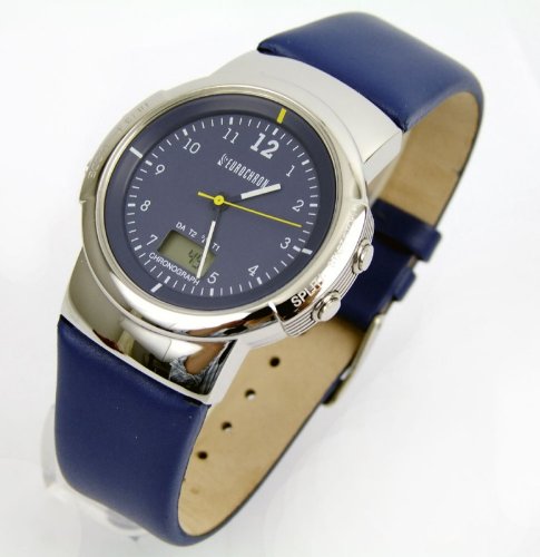 Eurochron (JUNGHANS-Werk FUNKUHR Armbanduhr EDELSTAHLGEHÄUSE LEDERARMBAND 066/4404.00 Eurochron (JUNGHANS-Werk FUNKUHR Armbanduhr EDELSTAHLGEHÄUSE LEDERARMBAND 066/4404.00 von Eurochron