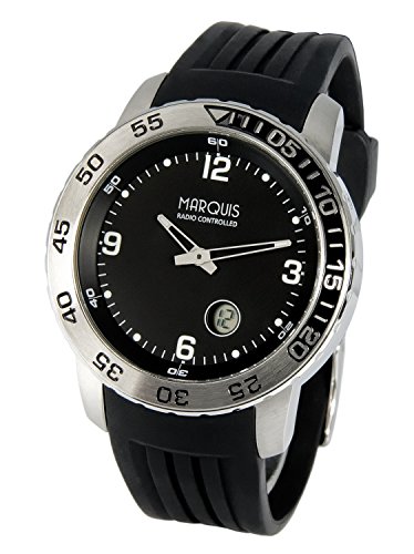 Eurochron Funkarmbanduhr (Junghans-Werk) Gehäuse & Armband aus Edelstahl 964.4700.78 von Eurochron
