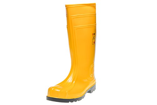 Eurofort Sicherheits Baustiefel Gummistiefel in Übergrößen Gelb 35361 große Herrenschuhe, Größe:50 von Eurofort