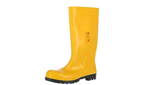 Gummistiefel EUROFORT S5 gelb mit Stahlkappe und Durchtrittschutz von Euromax