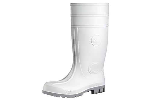 WHITEMASTER S4 Gummistiefel weiß mit Stahlkappe Gr. 45 von Euromax