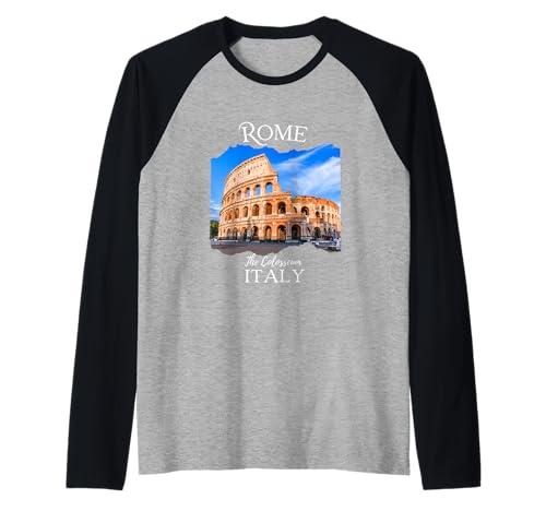 Das Kolosseum Rom Italien Tourist Souvenir Andenken Frauen Raglan Das Kolosseum Rom Italien Tourist Souvenir Andenken Frauen Raglan von Europe Vacation Italian Language Trip Historic