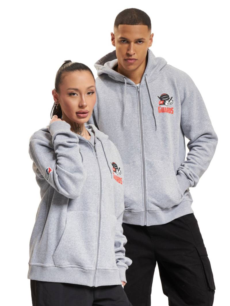 European League Of Football Helvetic Guards 1 Zip Hoodies grau meliert European League Of Football Helvetic Guards 1 Zip Hoodies grau meliert von European League Of Football