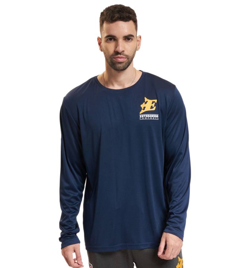 European League Of Football Fehérvár Enthérvár Enthroners 2 Longsleeves Festzugblau von European League Of Football