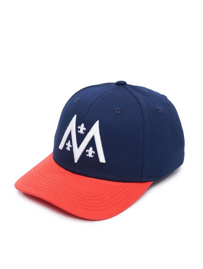 European League Of Football Paris Musketeers Snapback Caps pageant blau/tomate von European League Of Football