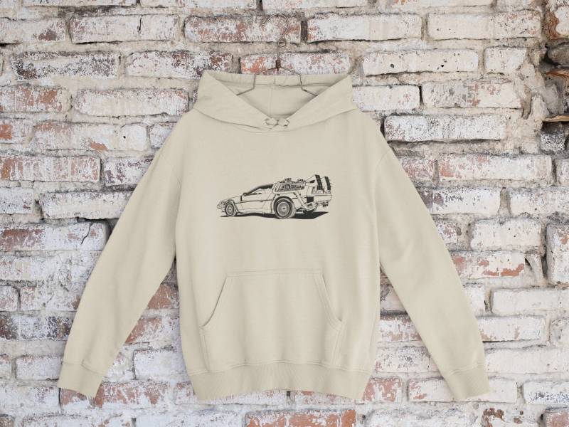Dmc Time Machine Hoodie - "Zurück in Die Zukunft" Dmc Time Machine Hoodie - "Zurück in Die Zukunft" von EuropeanVintageCar