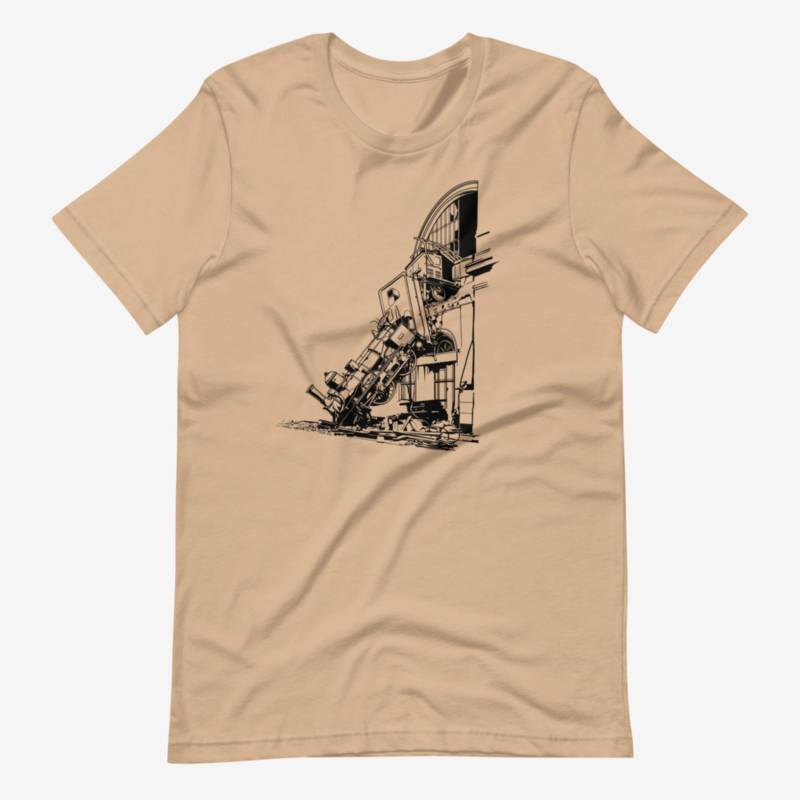 Zugunglück T-Shirt Zugunglück T-Shirt von EuropeanVintageCar
