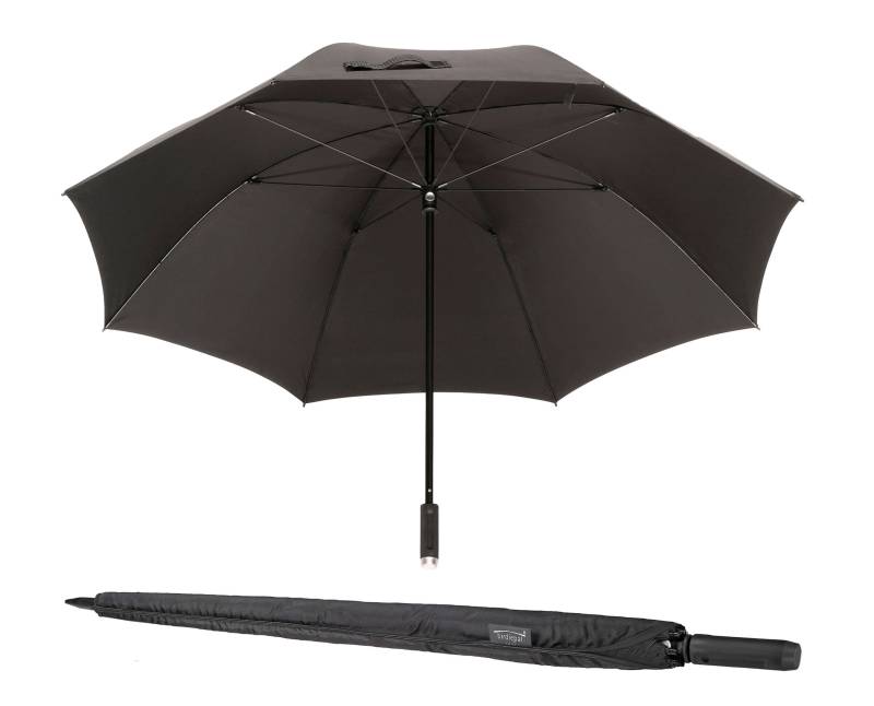 EuroSCHIRM Stockregenschirm "birdiepal rain" Regenschirm für Zwei, extra großes Dach in XXL-Größe von Euroschirm