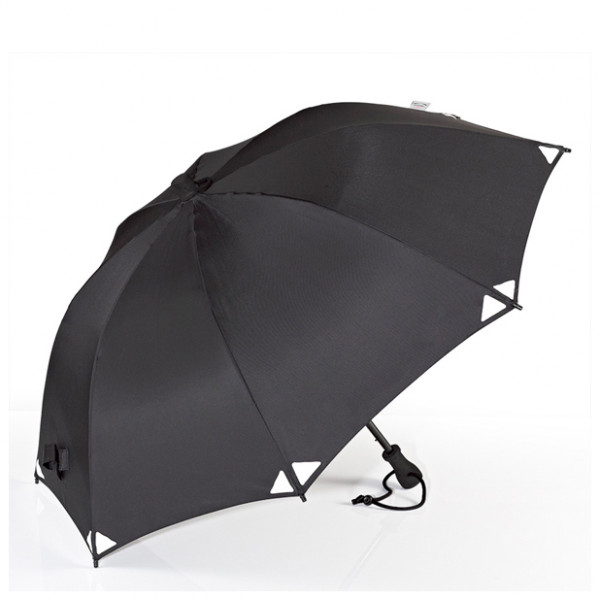 EuroSchirm - Birdiepal Outdoor - Regenschirm schwarz/ reflective von Euroschirm