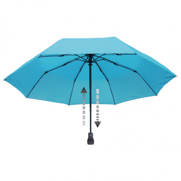 EuroSchirm - Light Trek Automatic - Regenschirm blau von Euroschirm