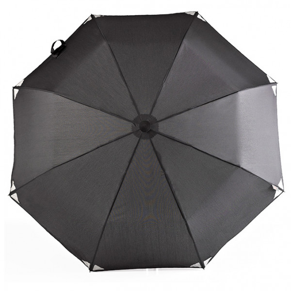 EuroSchirm - Light Trek Automatic - Regenschirm schwarz/ reflective von Euroschirm