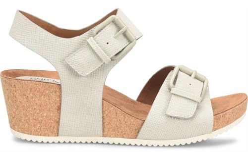 Eurosoft by Sofft Damen Emylee Keilsandalen, Mist Grey, 37.5 EU von Eurosoft by Sofft