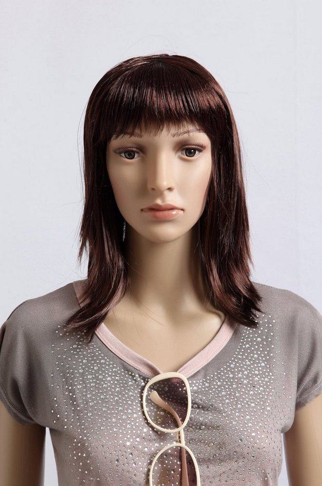 Eurotondisplay Kunsthaarperücke Diverse Perücken in verschienden Farben Kunsthaar Schaufensterpuppe, Schicke Perücke von Eurotondisplay