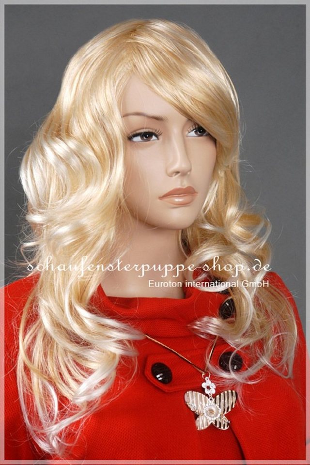 Eurotondisplay Kunsthaarperücke Diverse Perücken in verschienden Farben Kunsthaar Schaufensterpuppe, Schicke Perücke von Eurotondisplay