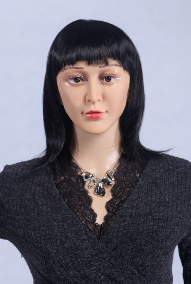 Eurotondisplay Kunsthaarperücke Diverse Perücken in verschienden Farben Kunsthaar Schaufensterpuppe, Schicke Perücke von Eurotondisplay