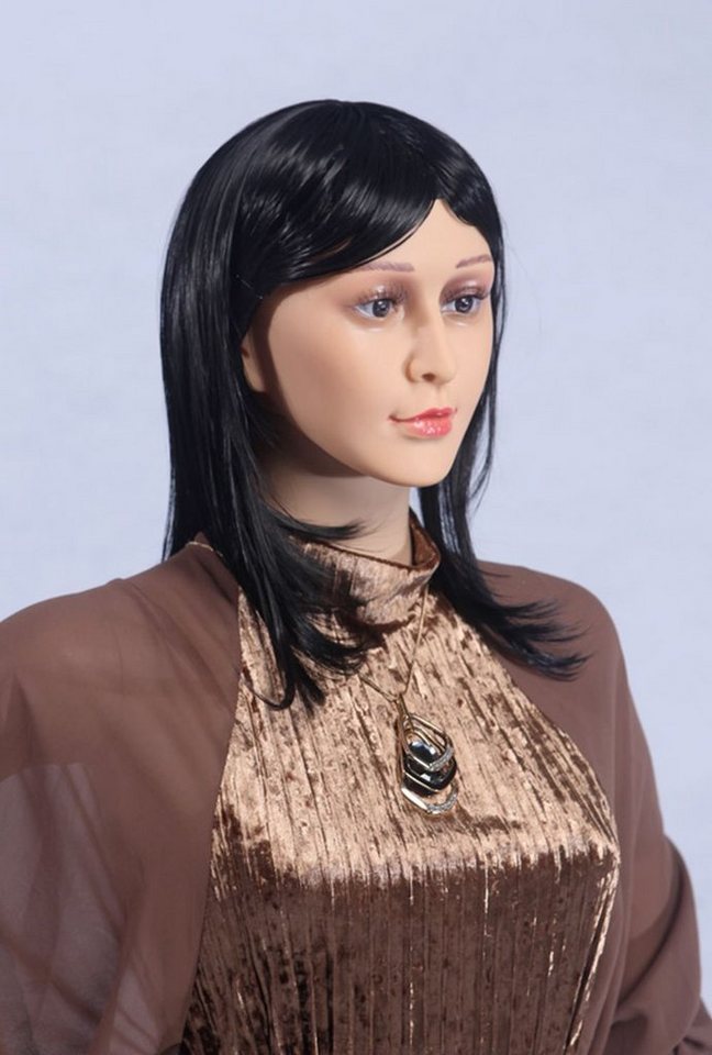 Eurotondisplay Kunsthaarperücke Diverse Perücken in verschienden Farben Kunsthaar Schaufensterpuppe, Schicke Perücke von Eurotondisplay