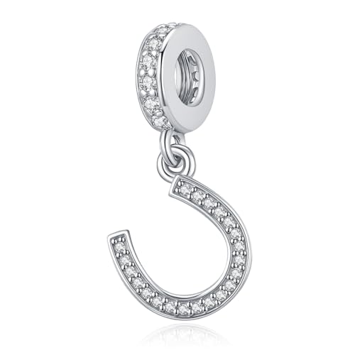 Eusense Hufeisen Perlen Hufeisen Anhänger Hufeisen-Perlen für Anhänger Europäische Armbänder & Halsketten von Eusense