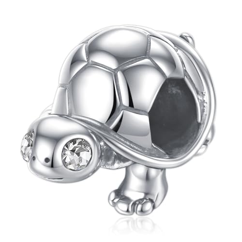 Eusense Meeresschildkröten Charm Perle Pandora Charm Schildpatt Perlen Charms für Pandora Armband Anhänger Halskette von Eusense