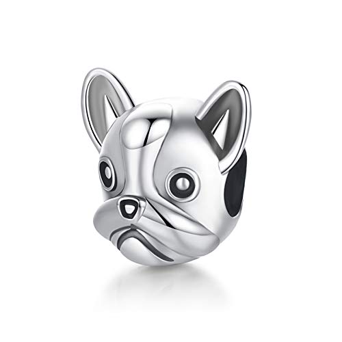 Eusense Pandora Charm Hund, Pfote Charms Passen für Europäisch Armband Kette von Eusense