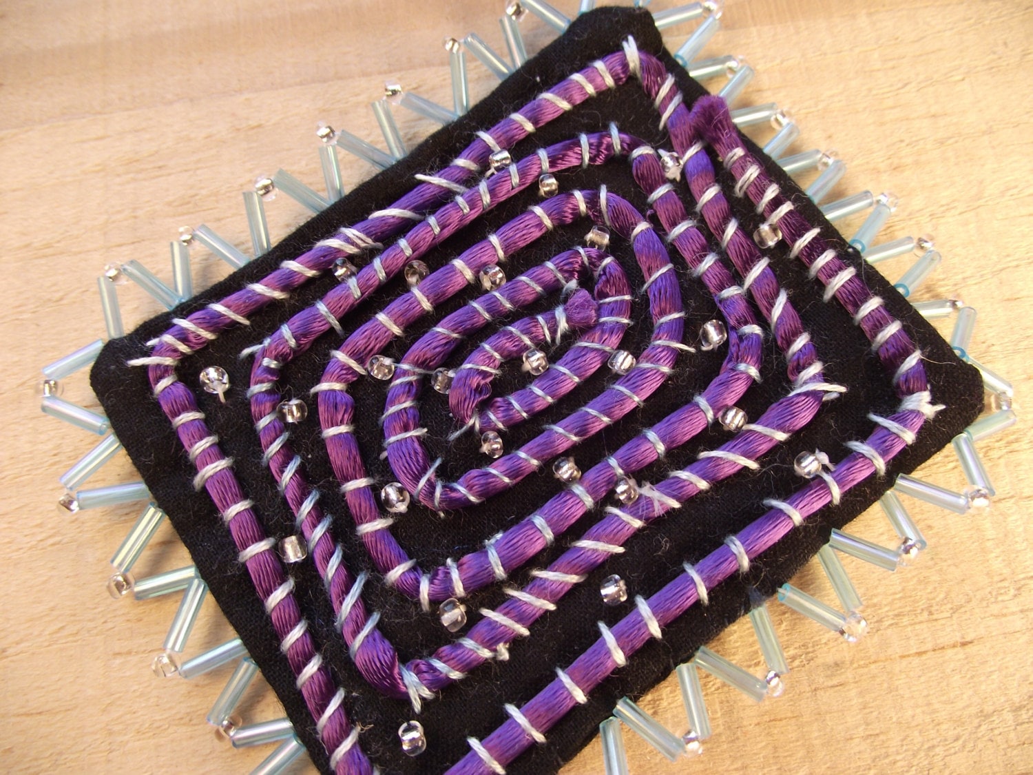 Lila Spirale Zu Ehren Des Muttertags von EuthymicThreads