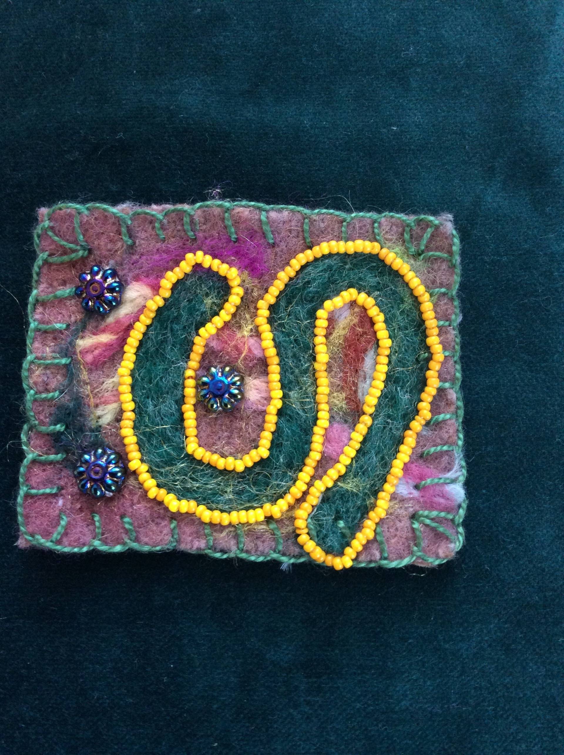 Sss Gefilzte Wolle Pin Brosche Sss Gefilzte Wolle Pin Brosche von EuthymicThreads