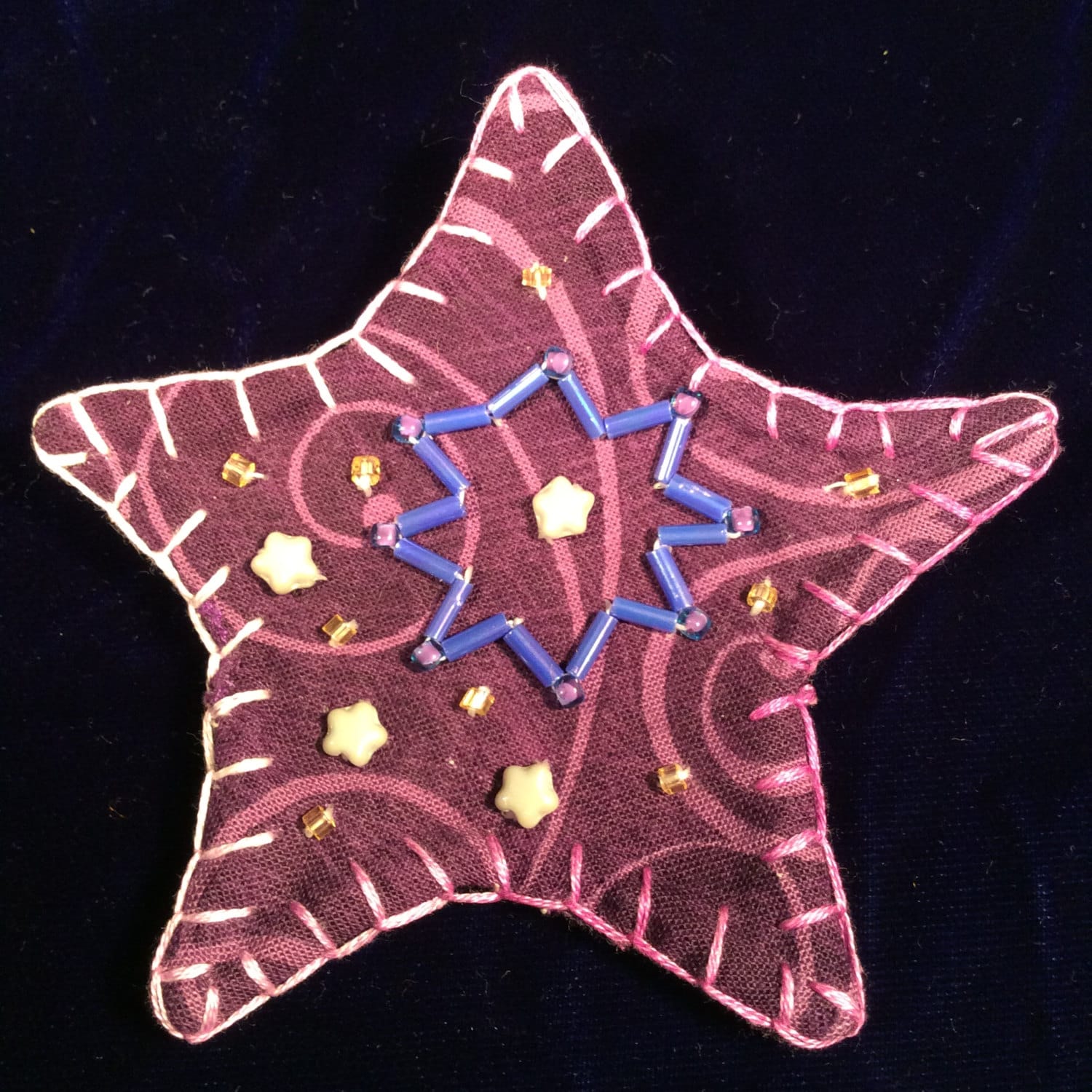 Star Power Stoffbrosche von EuthymicThreads