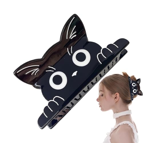 Euyehn Animal Claw Clips, Kätzchen Klauenclip | Süße Katzenform Haarnadel,Schönheitspflege liefert Modezubehör für lange oder kurze Haare für Kätzchenliebhaber von Euyehn
