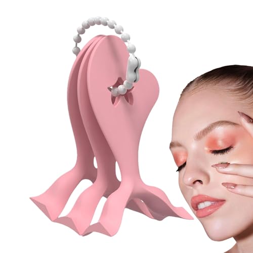 Euyehn Eyeliner-Schablonenwerkzeug, Eyeliner-Make-up-Schablone - 3-teiliges Augen-Make-up-Guide-Applikator-Set | Wiederverwendbares Wimpernformer-Werkzeug für Business, Zuhause, Dates, Reisen, von Euyehn