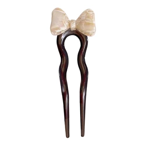 Euyehn Haarnadeln für langes Haar, chinesischer Haarstab, Fliege, chinesische Spiralhaarnadel, ästhetischer Damen-Kopfschmuck für Haarknoten von Euyehn