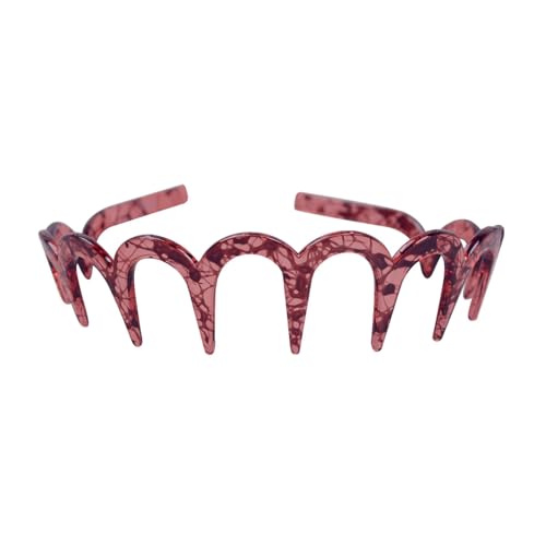 Euyehn Haifischzahn-Haarband, gewelltes Stirnband, Sportmode-Stirnband, Unisex-Haarreifen, rutschfeste Kopfbedeckung, Make-up-Stirnband für Damen und Herren, Haar-Accessoires Euyehn Haifischzahn-Haarband, gewelltes Stirnband, Sportmode-Stirnband, Unisex-Haarreifen, rutschfeste Kopfbedeckung, Make-up-Stirnband für Damen und Herren, Haar-Accessoires von Euyehn