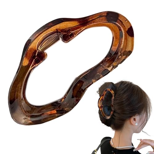 Euyehn Krallenklammern für dickes Haar,Haarklammern für dickes Haar,Elegante Krallen-Haarspangen Damen-Haarspangen | Wunderschöner Damen-Haarschmuck, dicke Haarspange für Pendeln, Hochzeiten, Partys von Euyehn