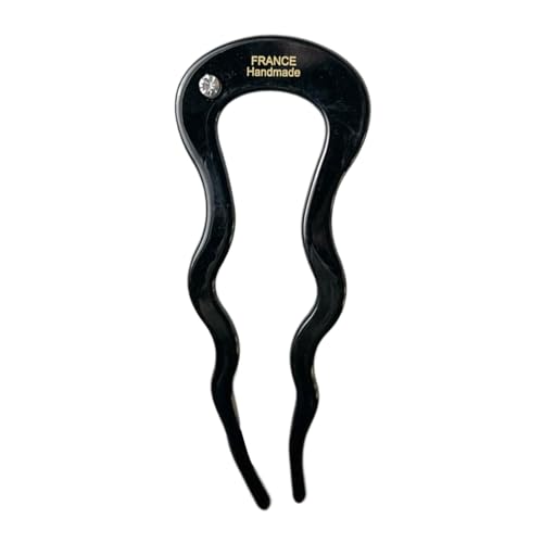 Euyehn Twist-Haarnadel, Twist-Haarspange,Modische Twist-Haarspange | Stilvolle Haarnadeln für dickes Haar, französische Haarnadeln für Frauen, kleine französische Haarnadel von Euyehn