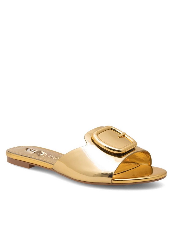 Eva Minge Eva Minge Pantoletten Damen REGINE-SL2273-1 Golden Pantolette von Eva Minge