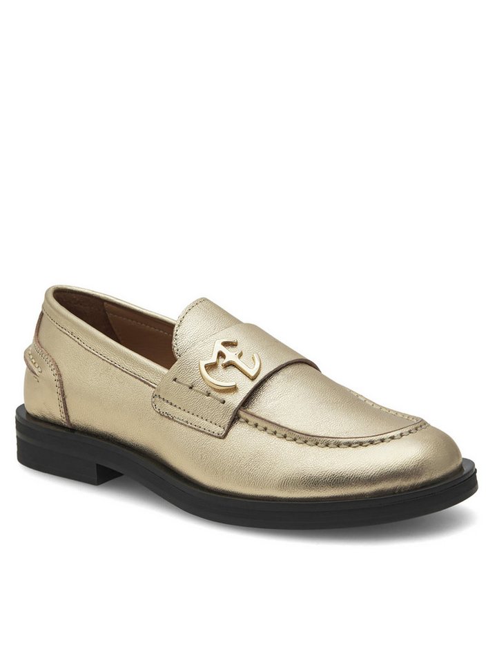 Eva Minge Eva Minge Slipper Damen MICHELLE-0107 Golden Slipper von Eva Minge