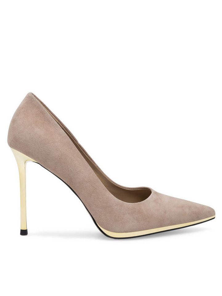 Eva Minge High Heels JEANNETTE-2508-1-3 Beige High-Heel-Stiefel Eva Minge High Heels JEANNETTE-2508-1-3 Beige High-Heel-Stiefel von Eva Minge