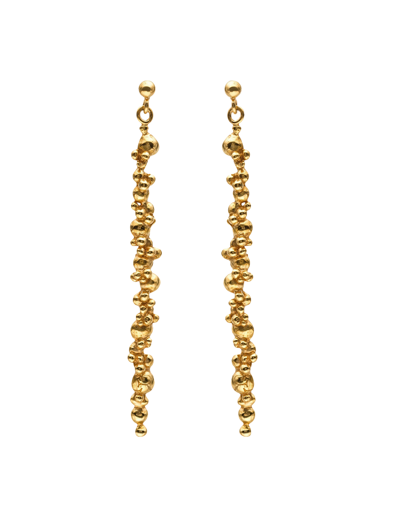 Céleste Deux Earrings Gold von Eva Remenyi