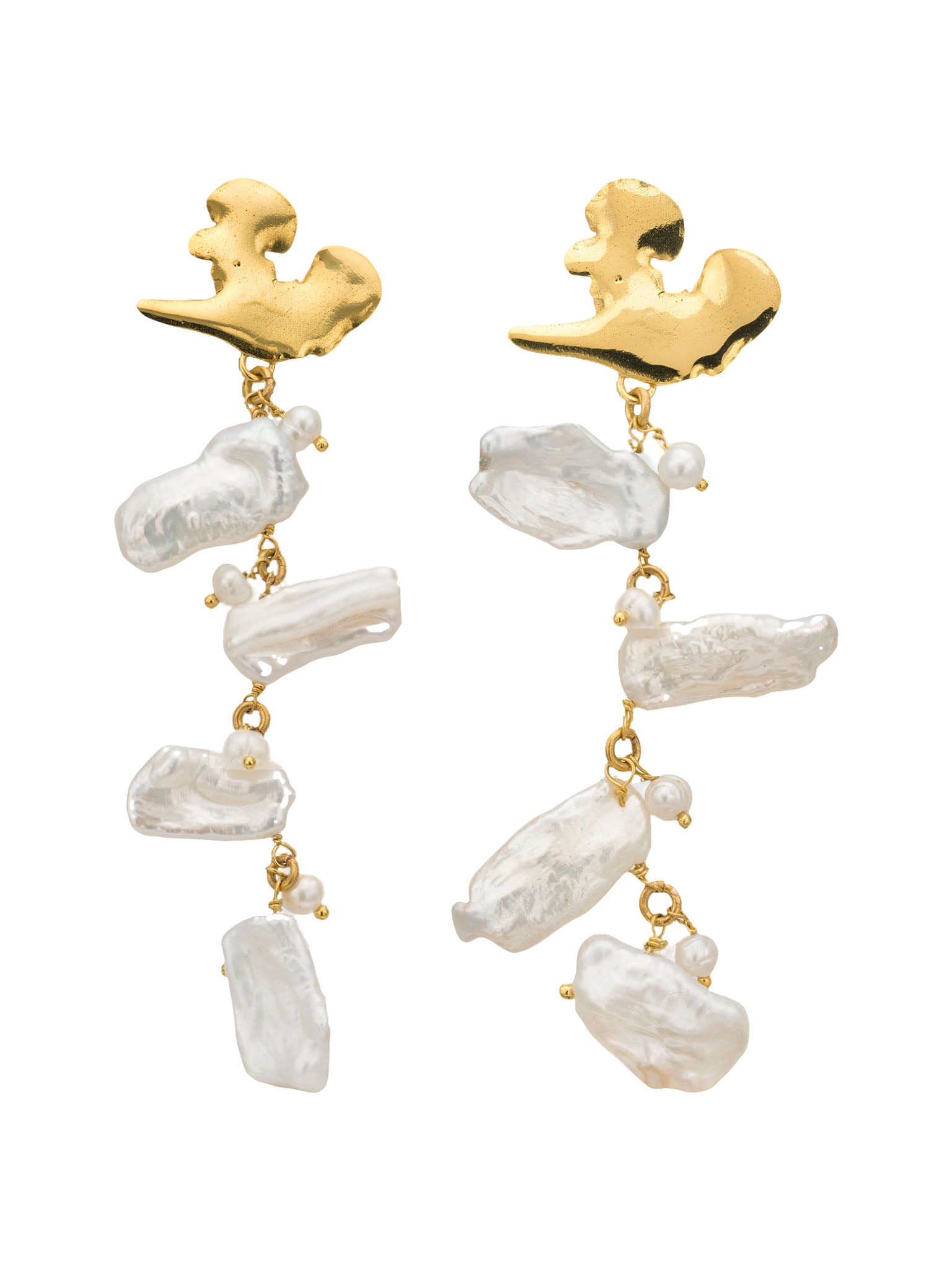 Euphoria Keshi Pearl Earrings von Eva Remenyi