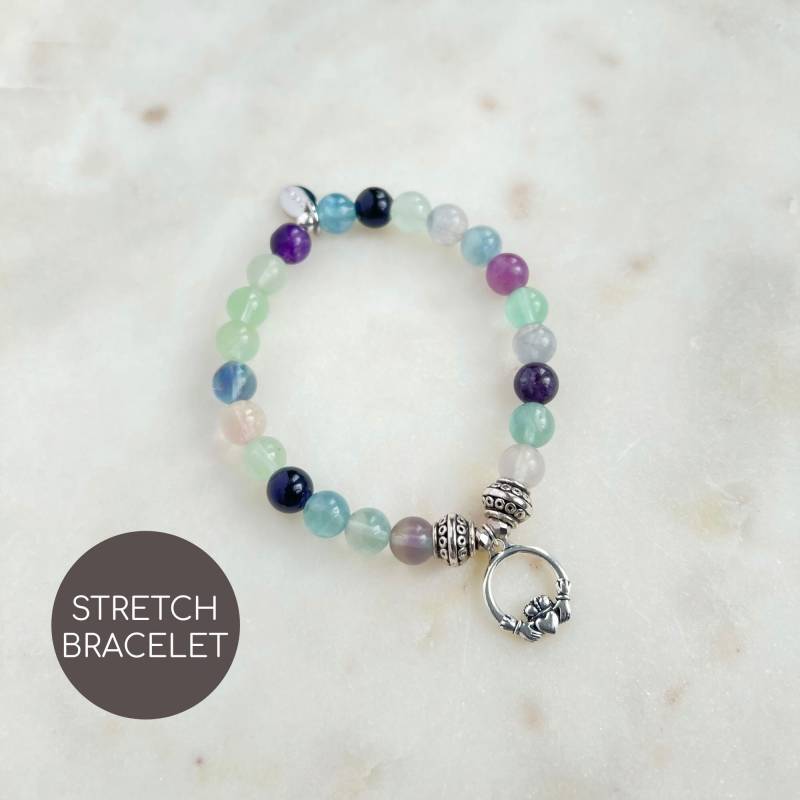Personalisiertes Armband Boho Schmuck Geschenk Für Schwester Perlenarmband Mama Stretch Edelstein Freundschaftsarmband Personalisiertes Armband Boho Schmuck Geschenk Für Schwester Perlenarmband Mama Stretch Edelstein Freundschaftsarmband von EvaDaneJewelry
